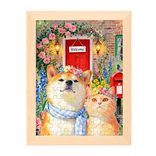 Personalised Pet Photo Puzzle – Custom Cat & Dog Jigsaw Keepsake