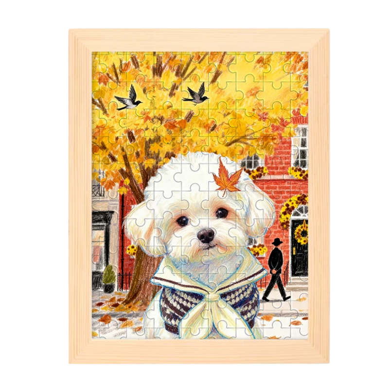 Personalised Pet Photo Puzzle – Custom Cat & Dog Jigsaw Keepsake