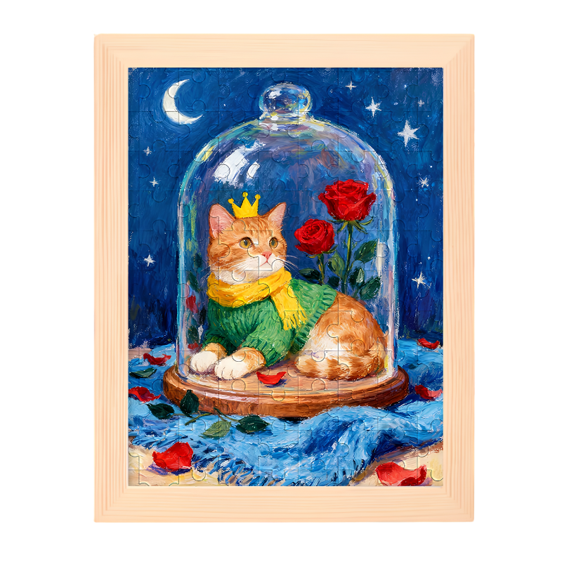 Personalised Pet Photo Puzzle – Custom Cat & Dog Jigsaw Keepsake
