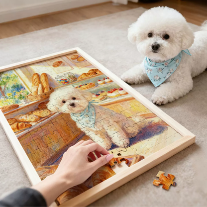 Personalised Pet Photo Puzzle – Custom Cat & Dog Jigsaw Keepsake