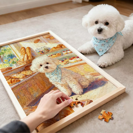 Personalised Pet Photo Puzzle – Custom Cat & Dog Jigsaw Keepsake